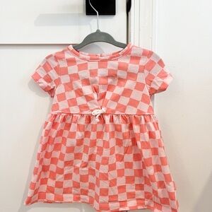 Carter's Pink Checkered Dress